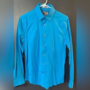 Express 1MX Fitted dress shirt size S